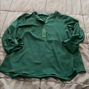 Quarter sleeve blouse